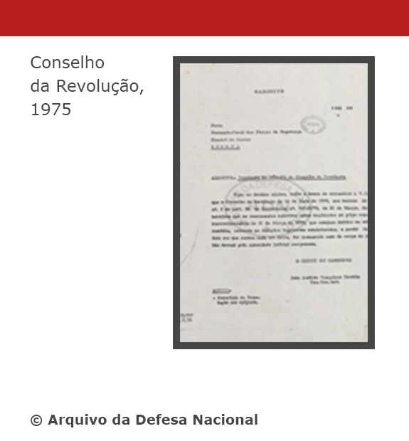 Conselho da Revolução, 1975