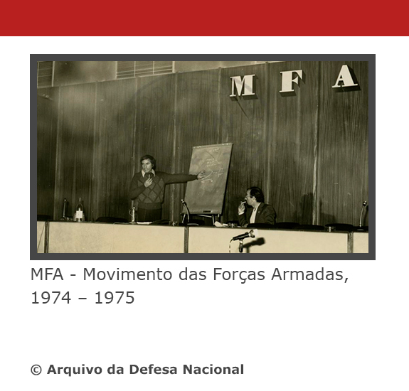 MFA - Movimento das Forças Armadas, 1974 - 1975