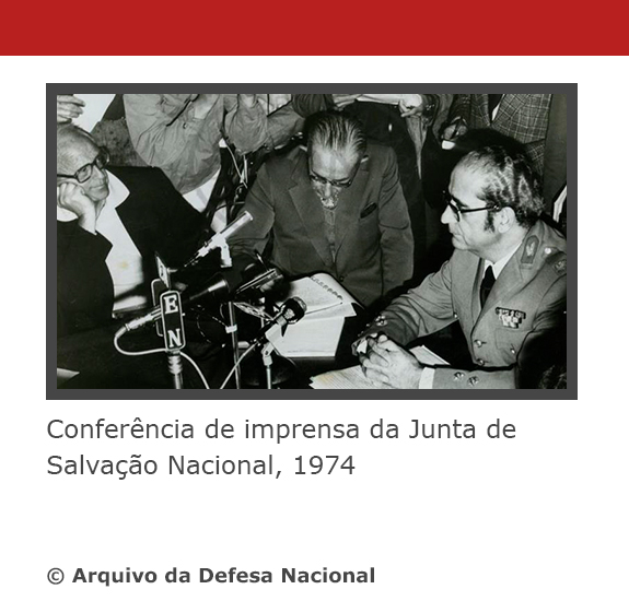 Conferência de imprensa da Junta de Salvação Nacional, 1974