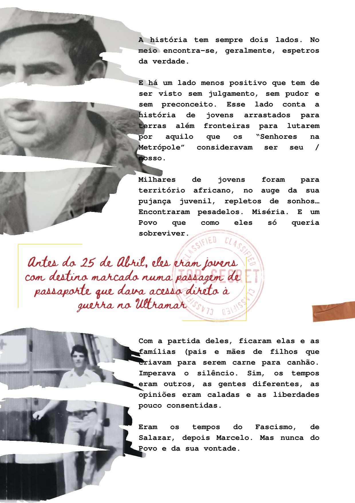 Página da revista AMORA MAGAZINE. Artigo Memórias de Abril disponível em pdf no final da página