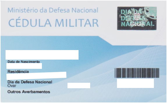 cédula militar