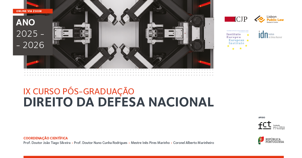 Pós-Graduação em Direito da Defesa Nacional - IDN