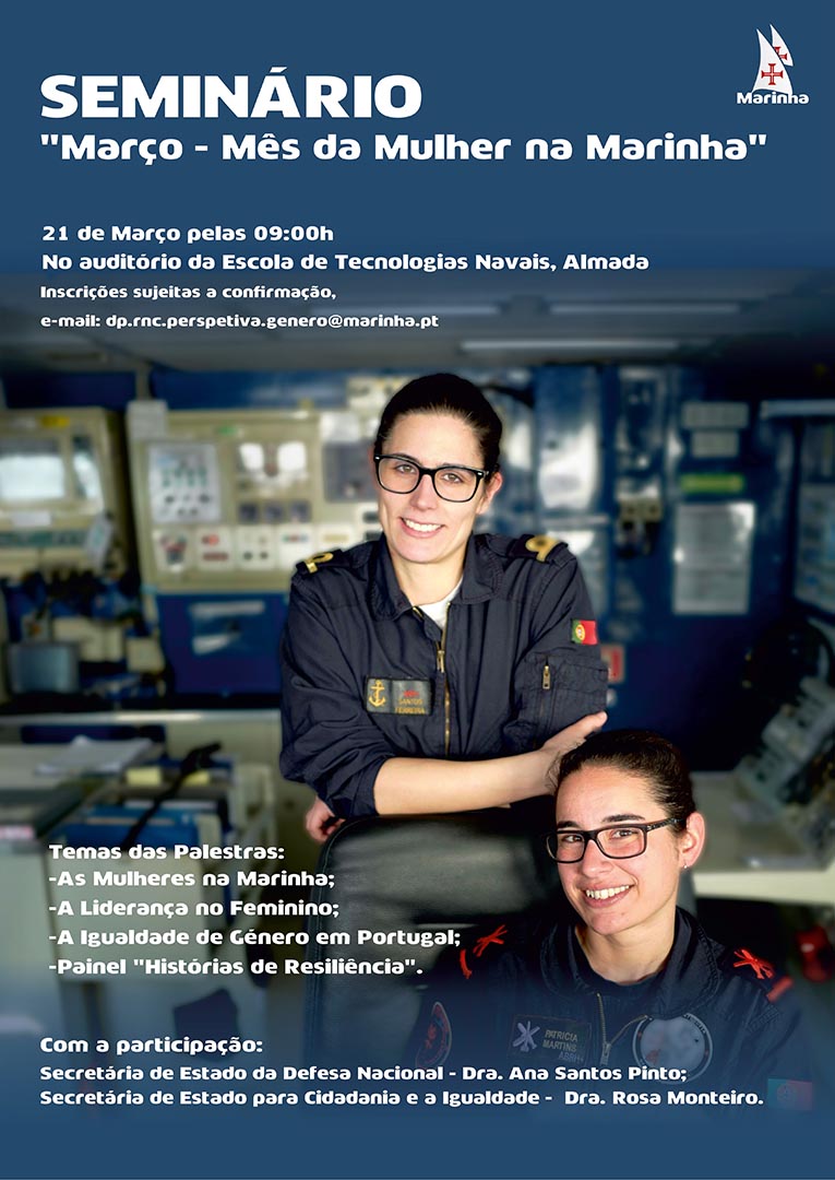 Seminário “Março - Mês da Mulher na Marinha​"