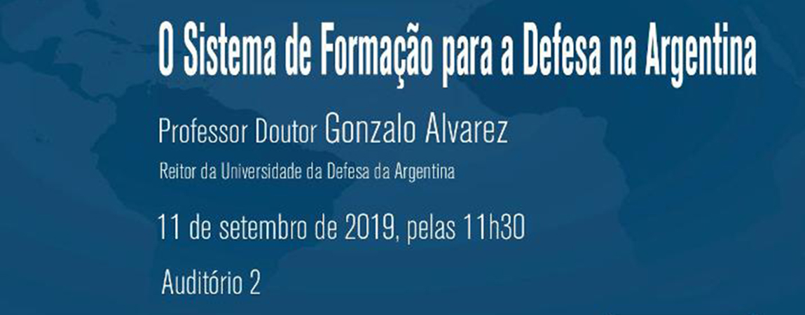 Conferência "O Sistema de Formação para a Defesa na Argentina”