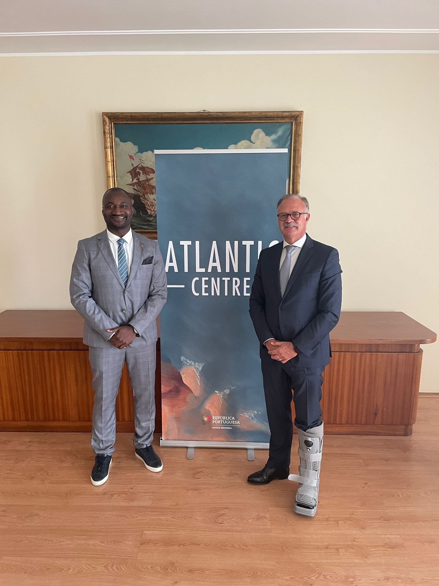 Imagem da Deslocação do Coordenador do Atlantic Centre São Tomé e Príncipe