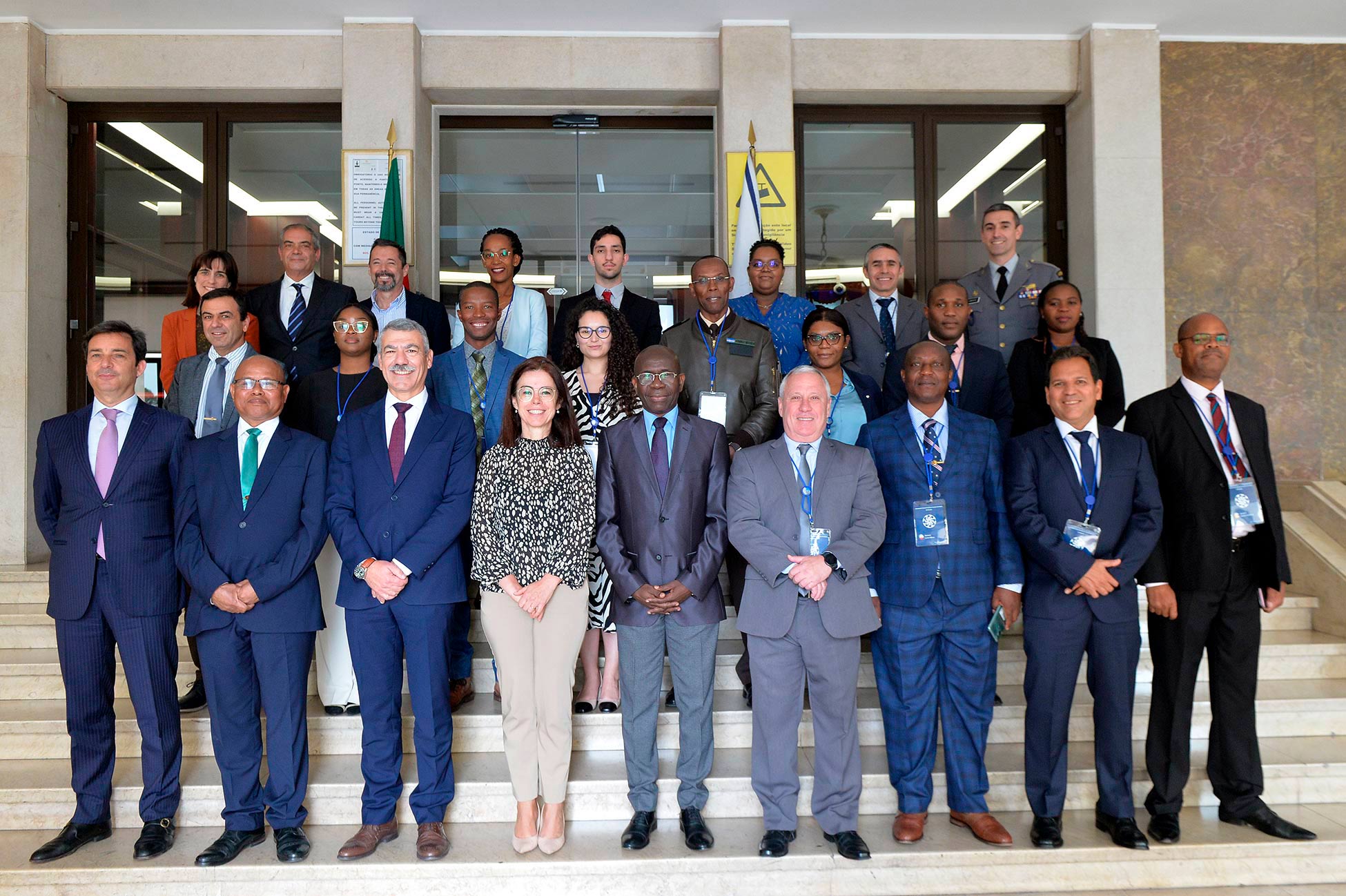 fotografia de grupo da 36.ª Reunião do Secretariado Permanente para os Assuntos de Defesa da CPLP