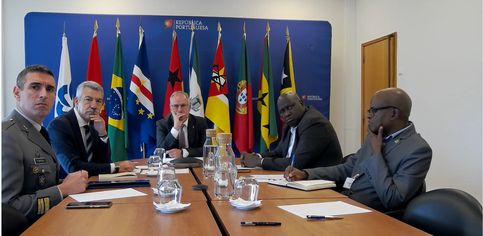 Fotografia da reunião
