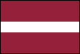 Bandeira Letónia