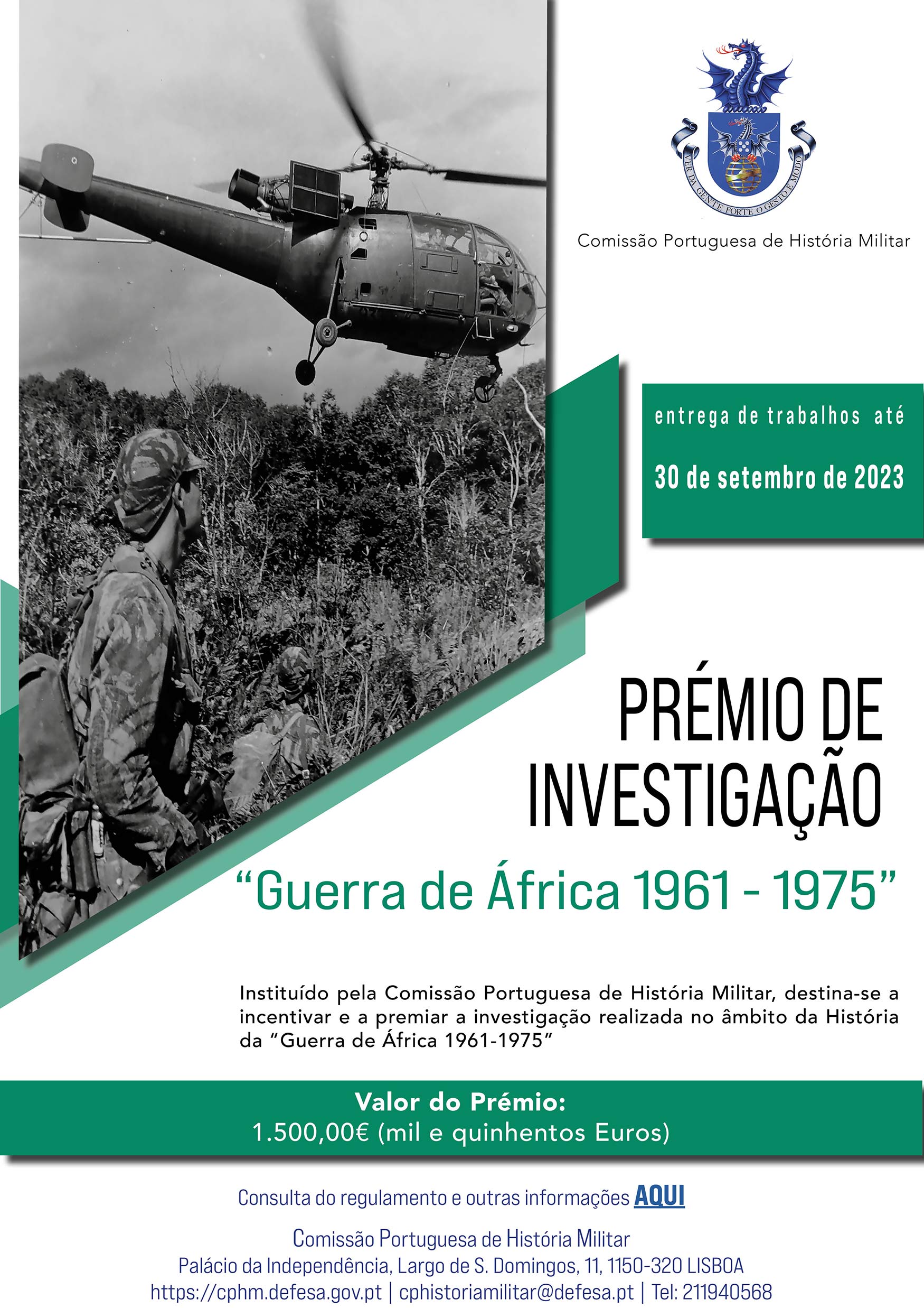 Prémio de Investigação "Guerra de África 1961-1975"